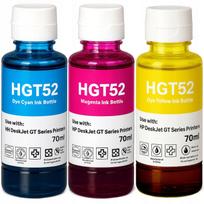Rašalo kasetės GT51 GT52 XL, tinka HP Ink Tank 315, 410, 415 ir Smart Tank 510, 515 spausdintuvams