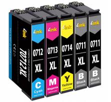 Rašalo rinkinys Epson SX100/SX115/SX210/SX215/SX218 spausdintuvams, 5 vnt.