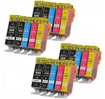 Rašalo kasetės Canon PIXMA iP4850, iP4950, MG5150, MG5250, MG5350, PGI-525, CLI-526
