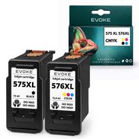 Rašalinės kasetės Canon PG575 CL576 XL, tinka PIXMA TR4750i, TR4755i, TS3550i, TS3750i
