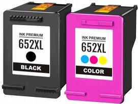 Rašalų rinkinys HP 652 XL juodas + spalvotas, tinka 1115, 2135, 2315, 3635, 3835, 4535