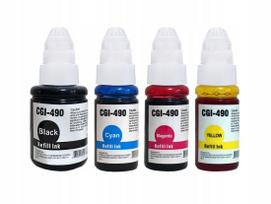 Rašalo rinkinys CANON PIXMA GI430, GI490, G540, G640, 4 spalvos (CMYK)