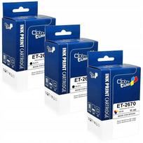 Rašalo kasetės Epson 266 T2670 T2661, 3 vnt., tinka WorkForce WF-100W / WF-110W spausdintuvams