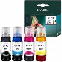 Rašalo rinkinys Canon Pixma GI43, 4 x 60 ml, Pixma G540/G640 spausdintuvams