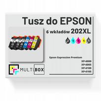 Rašalo kasetės EPSON 202XL, 6 vnt., tinka Expression Premium XP-6000 / XP-6005