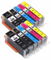 Rašalo kasetės Canon PIXMA MG5750/MG6850/MG7750/TS5050/TS8050, PGI570 XL, 10 vnt.