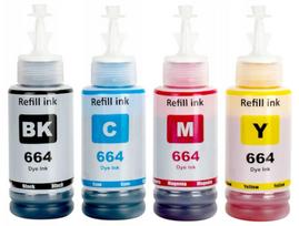Rašalo kasetės Epson EcoTank, 664 CMYK