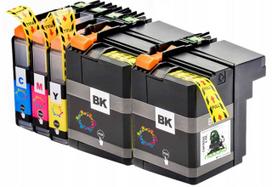 Rašalinė kasetė NABUKO B-129/125 XL, skirta Brother MFC-J6520DW, MFC-J6720DW, MFC-J6920DW