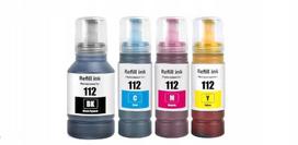 Rašalo kasečių rinkinys EPSON 112XL/113XL, 4 spalvos, EcoTank L6550, ET-L6570