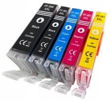 Rašalo kasečių rinkinys CANON PGI-580, CLI-581, XXL, 5 vnt., TR7550, TS6150