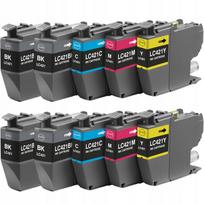 Rašalo kasetės rinkinys Brother LC421 XL, 10 vnt., 4 spalvos, tinka MFC-J1010DW, DCP-J1140DW