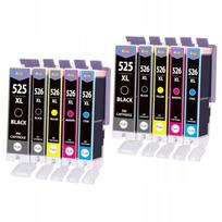 Rašalo kasetės CANON PIXMA IP4850, IP4950, MG5150, MG5250, MG5350 spausdintuvams, 10 vnt., XL