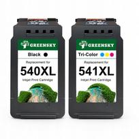 Rašalo kasetė Canon 540 541 XL su mikroschema, tinka Pixma TS5150, TS5151, MG3650, MG3600, MX375, MX475