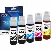 Rašalo rinkinys 5 vnt. 664 XL Epson EcoTank L3050/L3060/L3070 spausdintuvams