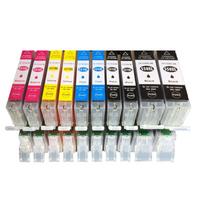 Rašalo kasetės Canon Pixma IP7250, MG5650, MG5550, PGI-5550, CLI-551, XXL, 10 vnt.