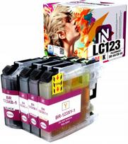 Rašalinės kasetės Brother LC123 XL, 4 vnt., suderinamos su DCP-J132W, DCP-J152W spausdintuvais