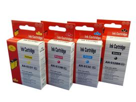 Rašalo kasetės HP 932XL/933XL, 4 vnt., tinka 6100, 6600, 6700
