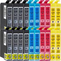 Rašalo kasetės EPSON T2991 29XL, 20 vnt., suderinamos su XP235, XP245, XP332, XP335, XP342, XP432