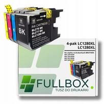 Rašalo kasetės BROTHER LC1280XL, 4 vnt., tinka MFC-J6510DW / MFC-J5910DW / MFC-J6910DW / MFC-J6710DW