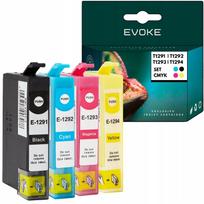 Spausdintuvo rašalai Epson T1291/T1292/T1293/T1294 XL, juoda ir spalvų rinkinys