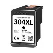 Rašalinė kasetė INQ HP 304 XL juoda, tinka DeskJet 2620, 2630, 3720, 3730