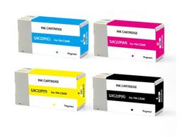 Rašalo kasetės Epson SJIC22P, 4 vnt., tinka ColorWorks C3500