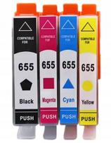 Rašalo kasečių rinkinys HP XL 655 su lustu, tinka Deskjet Ink Advantage 3525, 4615, 4625, 5520, 6520