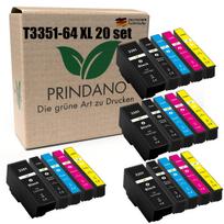 Rašalo kasečių rinkinys 20 vnt. T3351XL, tinka EPSON XP-530/540/630/640/830/900/7100