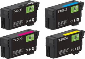 Dažų rinkinys EPSON T40D1/T40D2/T40D3/T40D4, tinka SureColor SCT-3100/SCT-5100/SCT-2100, 4 spalvos