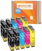 Rašalo kasetė 502 XL, 10 vnt., tinka EPSON Expression Home XP-5100, XP-5115, XP-5150