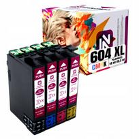Rašalo kasetės 604 XL, 4 vnt., Epson XP-2200/2205/3200/3205/4200/4205