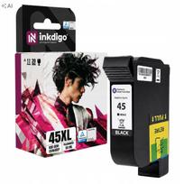 Rašalinė kasetė Inkdigo 45 XL, suderinama su HP Color Copier 110/170/280, TÜV sertifikuota