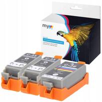 Rašalo kasečių rinkinys 2x PGI35 + CLI36 tinka Canon TR150, iP110, iP100, mini320, mini260