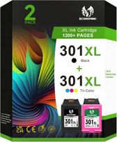 Rašalo kasetės HP 301 XL, tinka Deskjet 2540, 1000, 1050, 1510, 2050, 3050, Envy 4504, 4500
