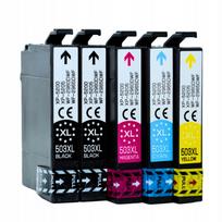 Rašalo kasetės EPSON 503XL, 5 vnt., XP-5200, XP-5205, WF-2960DWF, WF-2965DWF