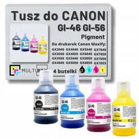 Rašalo kasetės GI-46, GI-56, 4 vnt., Canon MAXIFY GX7050, GX6050, GX4040, GX3040, GX3050