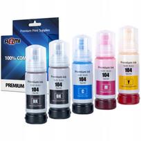 Rašalo rinkinys Epson EcoTank 104 XL, 5 vnt., tinka ET-1810, ET-2810, ET-2820 spausdintuvams