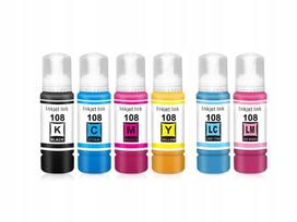 Rašalo kasetės rinkinys Epson 108 EcoTank L8050 L18050