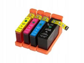 Rašalo kasetės Lexmark 100xl, 4 vnt., tinka S305, S405, S505, Pro205, 705