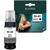 Spausdintuvo rašalas Canon Pixma GI-43 juodas, 60 ml, 3700 psl.