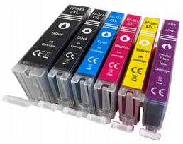 Rašalo kasetės CANON PGI-580, CLI-581, XXL, 6 vnt., TR7550, TS6150