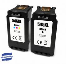 Rašalo kasetės Canon PG-545/546, tinka iP2850, MG2450, MG2455, MG2550, MG2950, TS3350, TS3450, TS3351