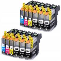 Rašalo kasetės Brother DCP-J132W/J152W/J552DW/J752DW spausdintuvams, 12 vnt., XL dydis
