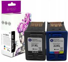 Rašalo kasetės rinkinys HP 21XL juoda ir 22XL spalvota, tinka HP F4180, F2280, F2180, F380