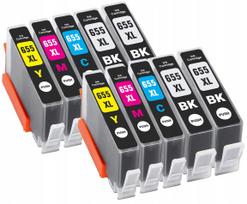 Rašalinės kasetės HP 655 XL DeskJet Ink Advantage 3525, 4615, 4625, 5520, 5525, 6520, 6525 spausdintuvams