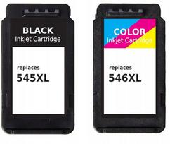 Rašalo kasetės Canon PG-545XL/CL-546XL, rinkinys, su nauju lustu
