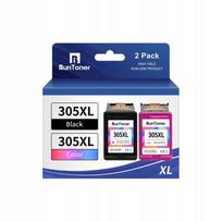 Rašalo kasetė BunToner 305XL juoda ir spalvota, skirta HP 305 XL