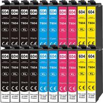 Rašalo kasetės Epson 604 XL XP2205, XP3205, XP4200, XP2200, XP3200, 4205 spausdintuvams