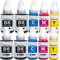 Rašalo kasetės CANON GI-490 XL, tinka spausdintuvams G1400, G1411, G2400, G2411, G3400, G3411