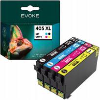 Rašaliniai kasetės Epson 405XL, 4 vnt. komplektas: juoda ir spalvotos